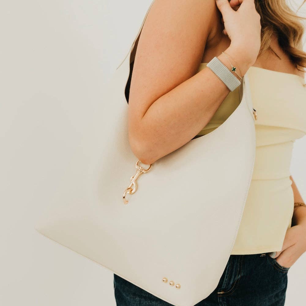Pretty Simple - Haddie Hobo Vegan Leather Tote