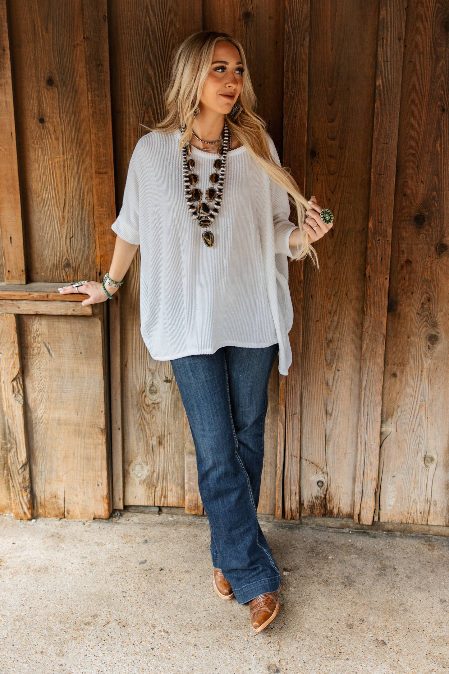 Andrée by Unit - Oversized Relaxed Fit Top