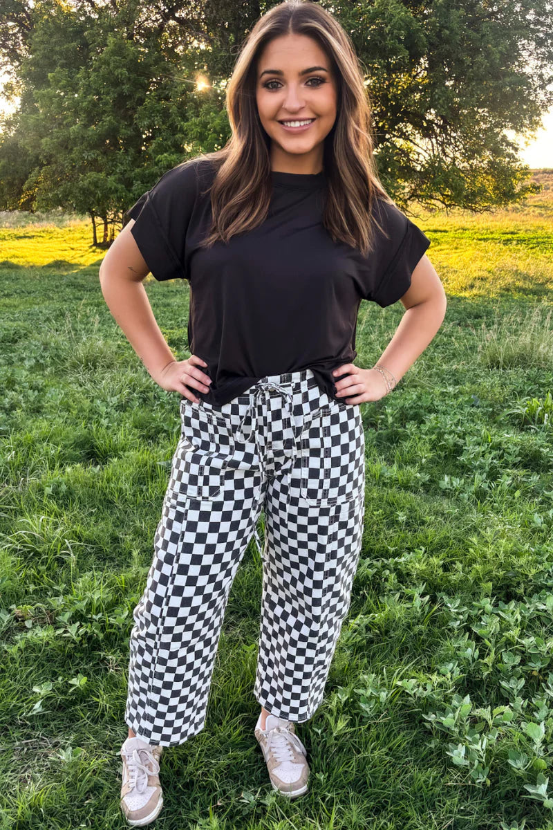 Sterling Staple Top Black