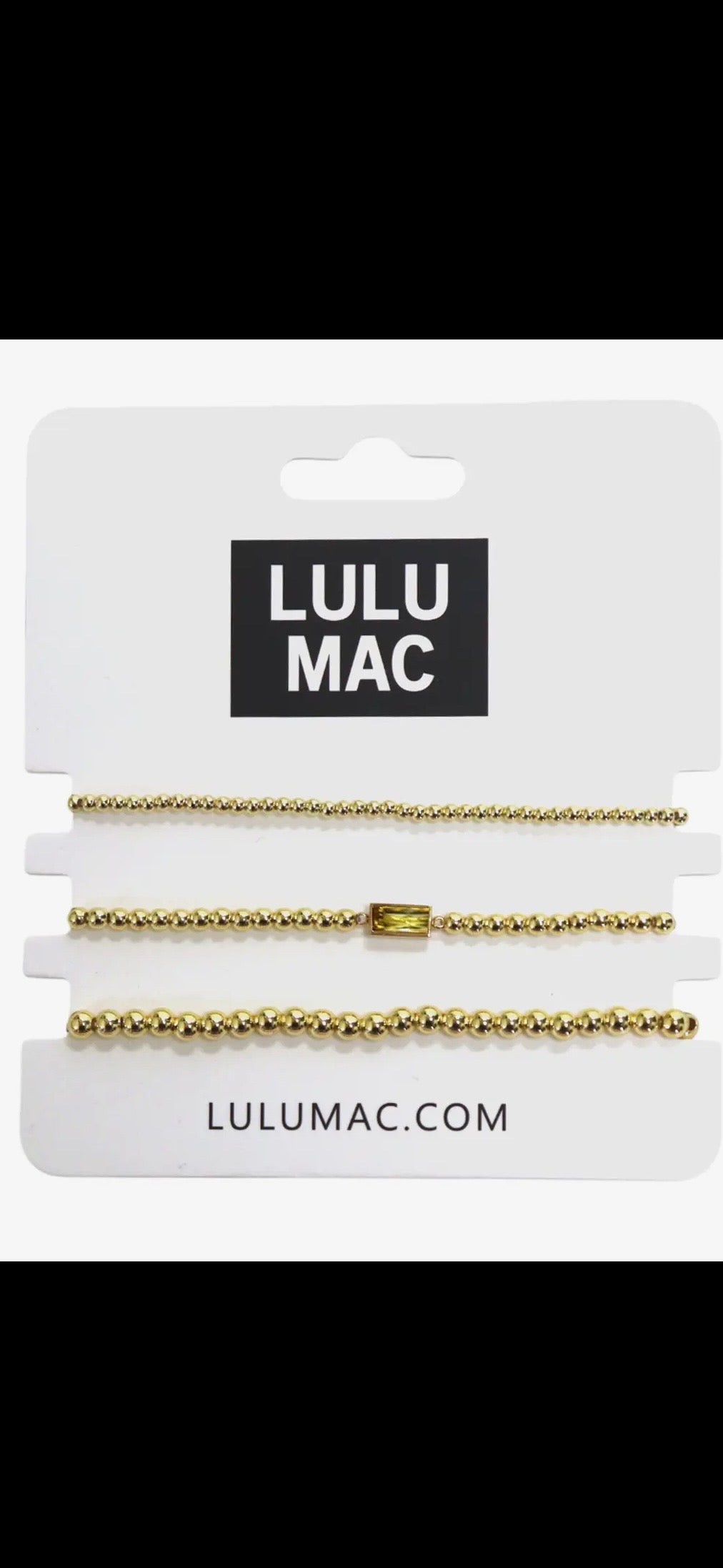 Lulu Mac Birthstone Bracelet