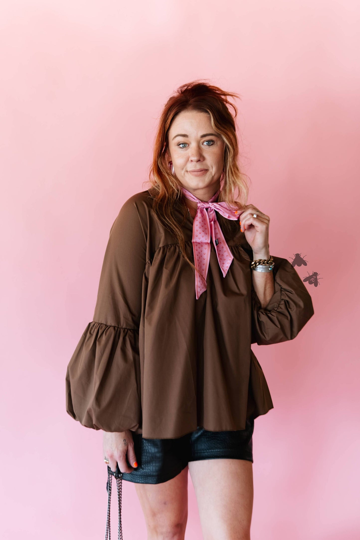 2 Fly Co - THE BRAZOS TOP *MOCHA