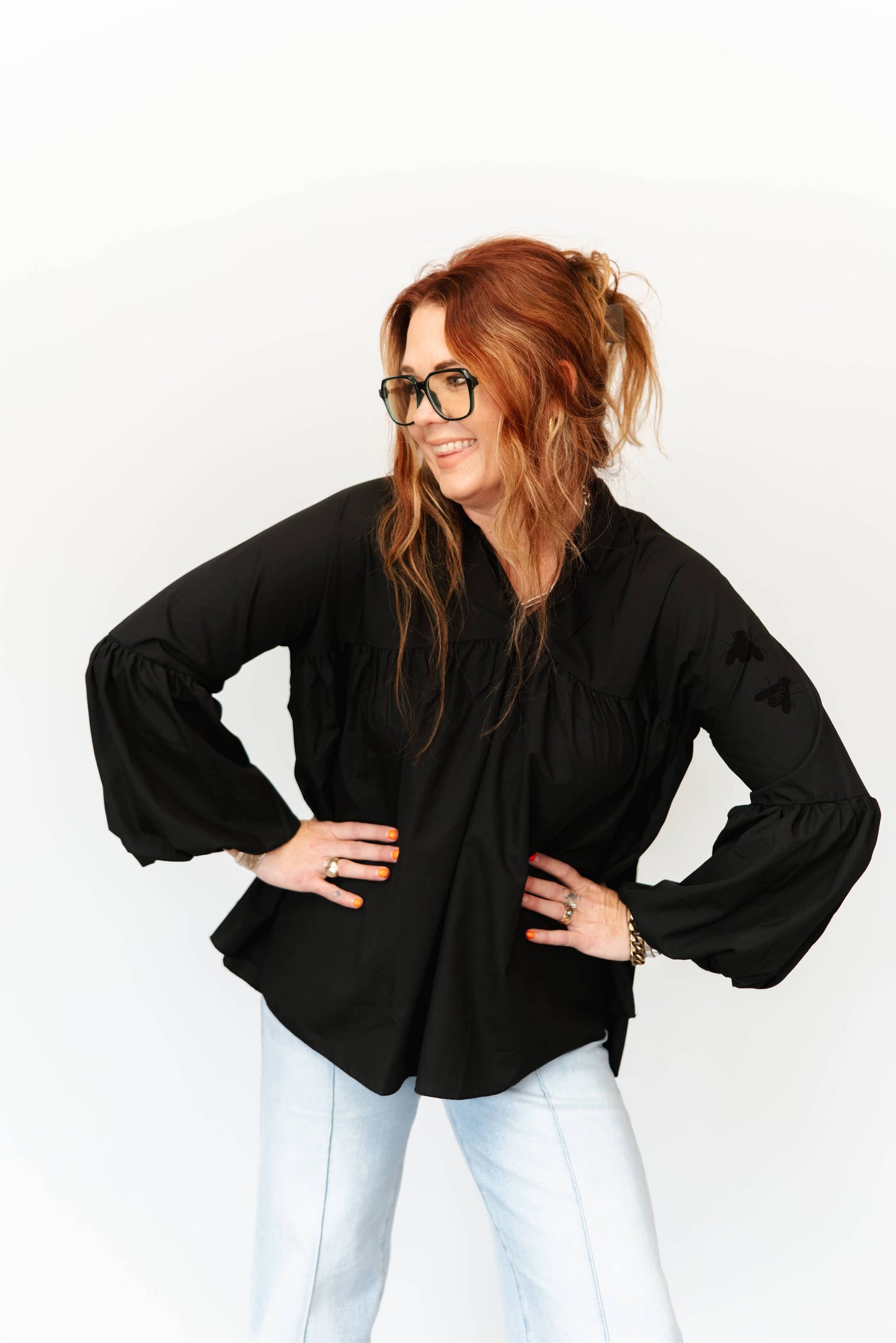 2 Fly Co - THE BRAZOS TOP *BLACK