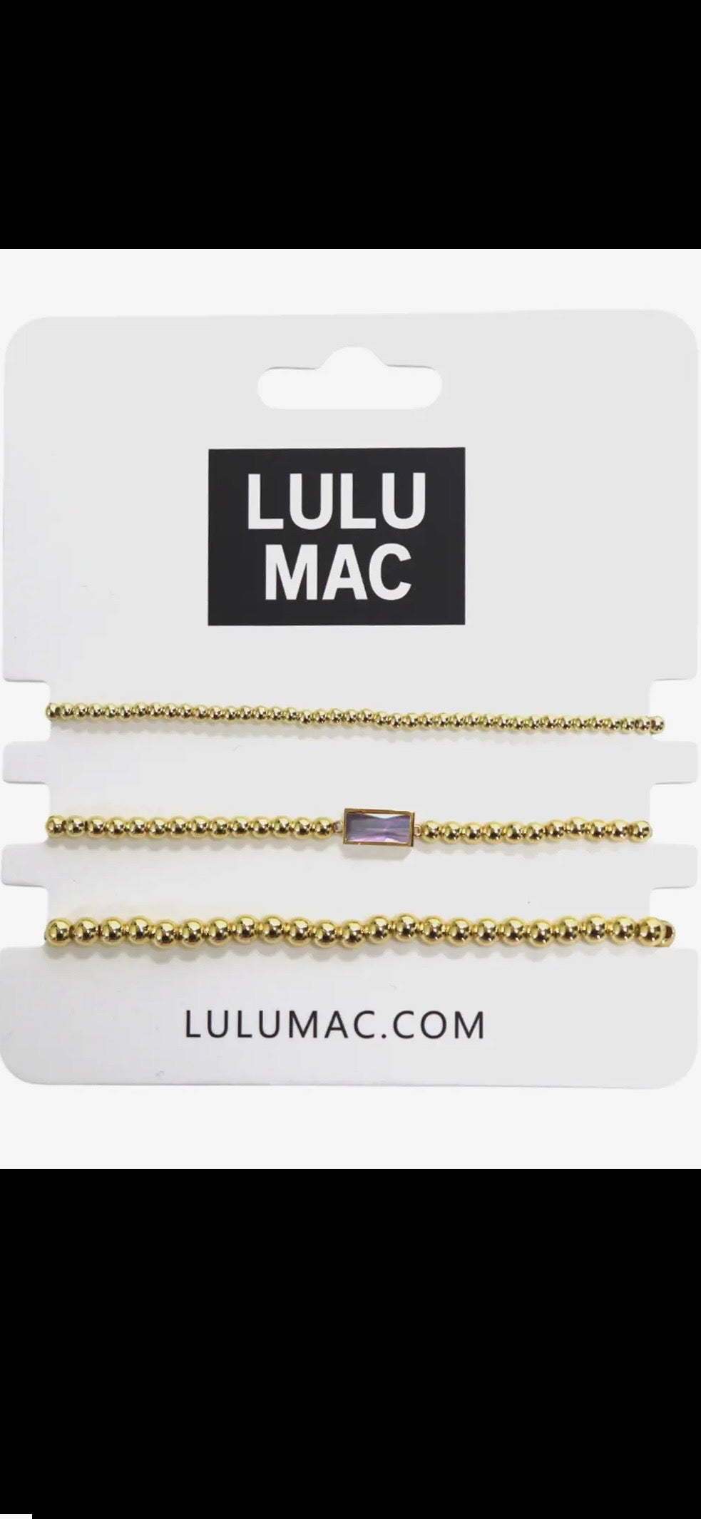 Lulu Mac Birthstone Bracelet