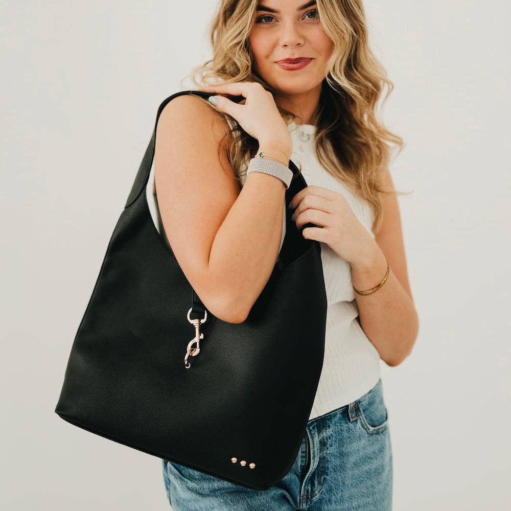 Pretty Simple - Haddie Hobo Vegan Leather Tote