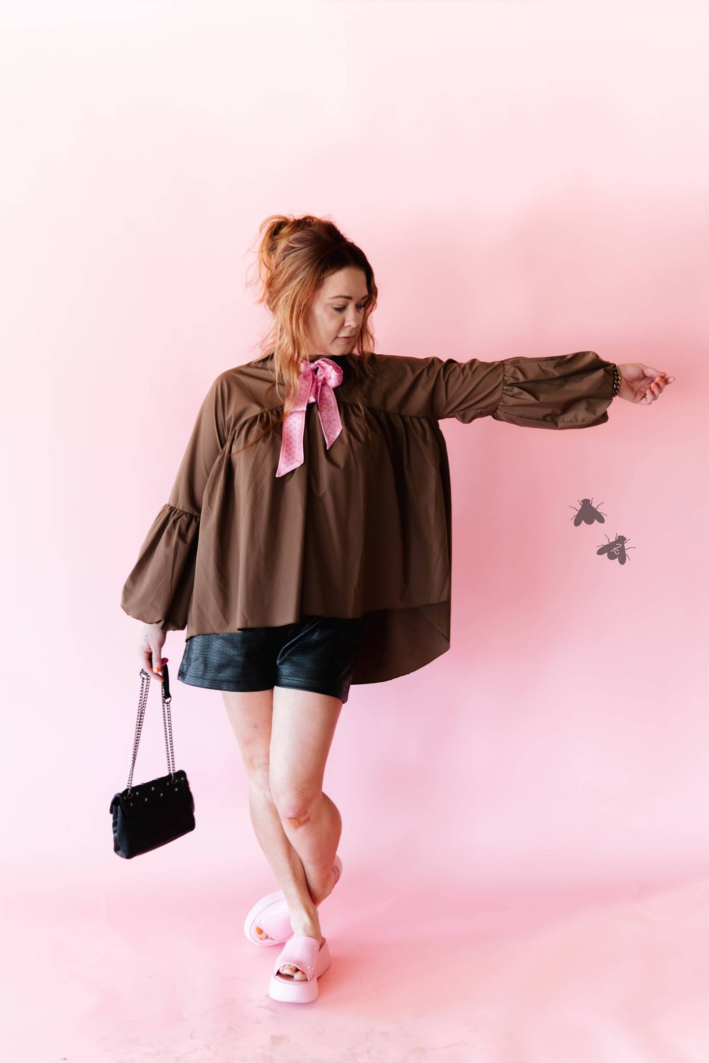2 Fly Co - THE BRAZOS TOP *MOCHA