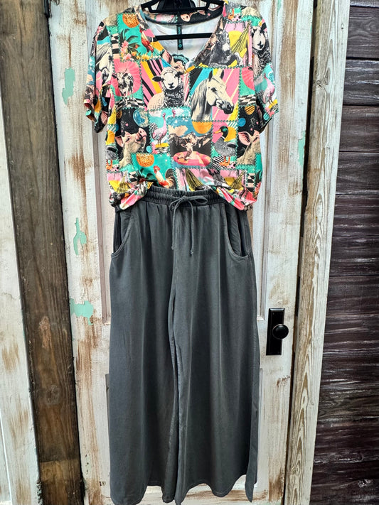 Dusty Road Wide Leg Pants