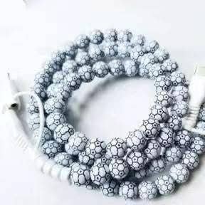 Stirling Thyme - Beaded chargers - 3.5 ft