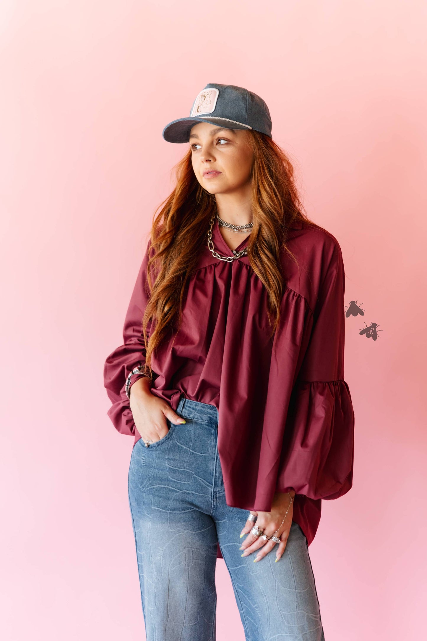 2 Fly Co - THE BRAZOS TOP *WINE
