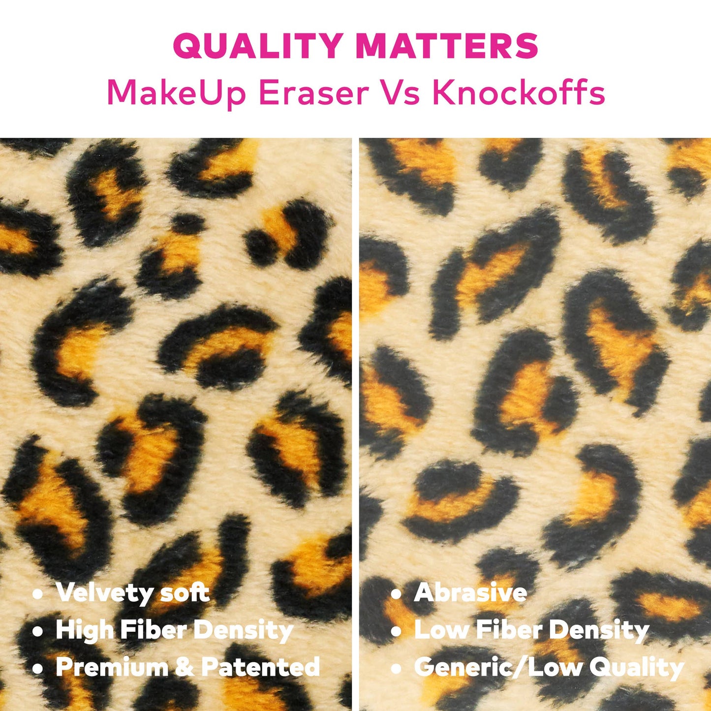 The Original MakeUp Eraser - Leopard Print PRO MakeUp Eraser