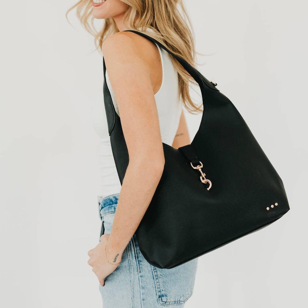Pretty Simple - Haddie Hobo Vegan Leather Tote