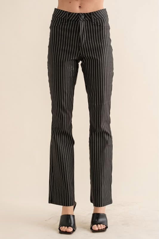 Perfect pinstripe pants
