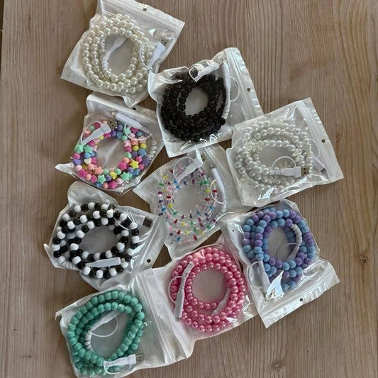 Stirling Thyme - Beaded chargers - 3.5 ft