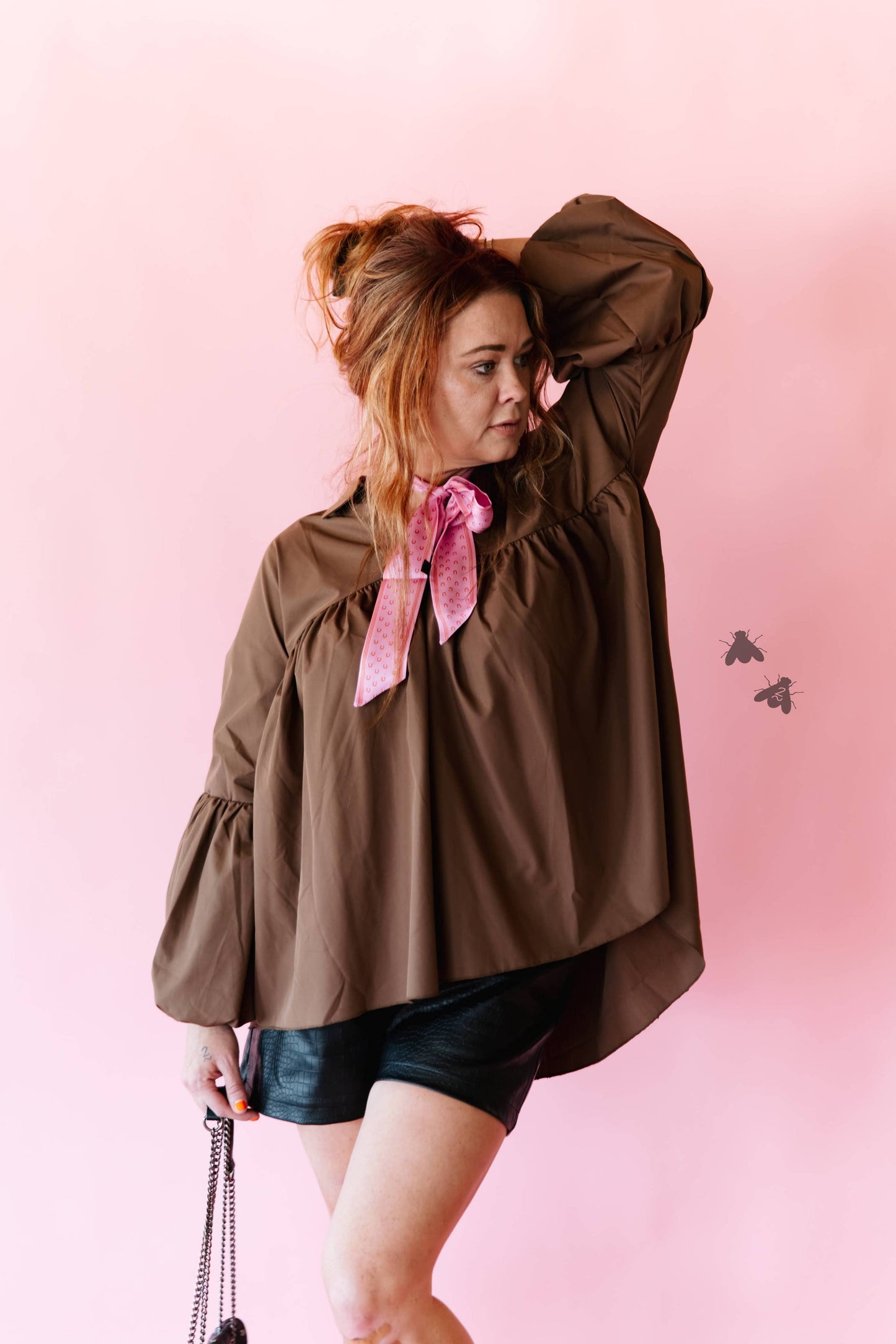 2 Fly Co - THE BRAZOS TOP *MOCHA