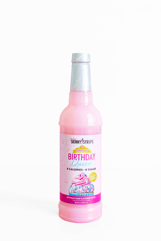 Jordan's Skinny Mixes - Sugar Free Birthday Queen Syrup - A.K.A. Birthday Cake Syrup