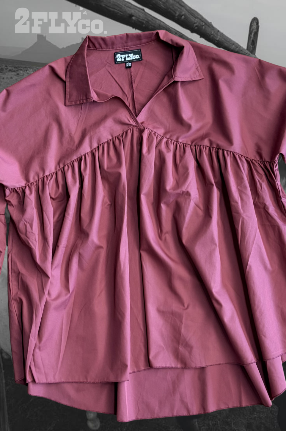 2 Fly Co - THE BRAZOS TOP *WINE