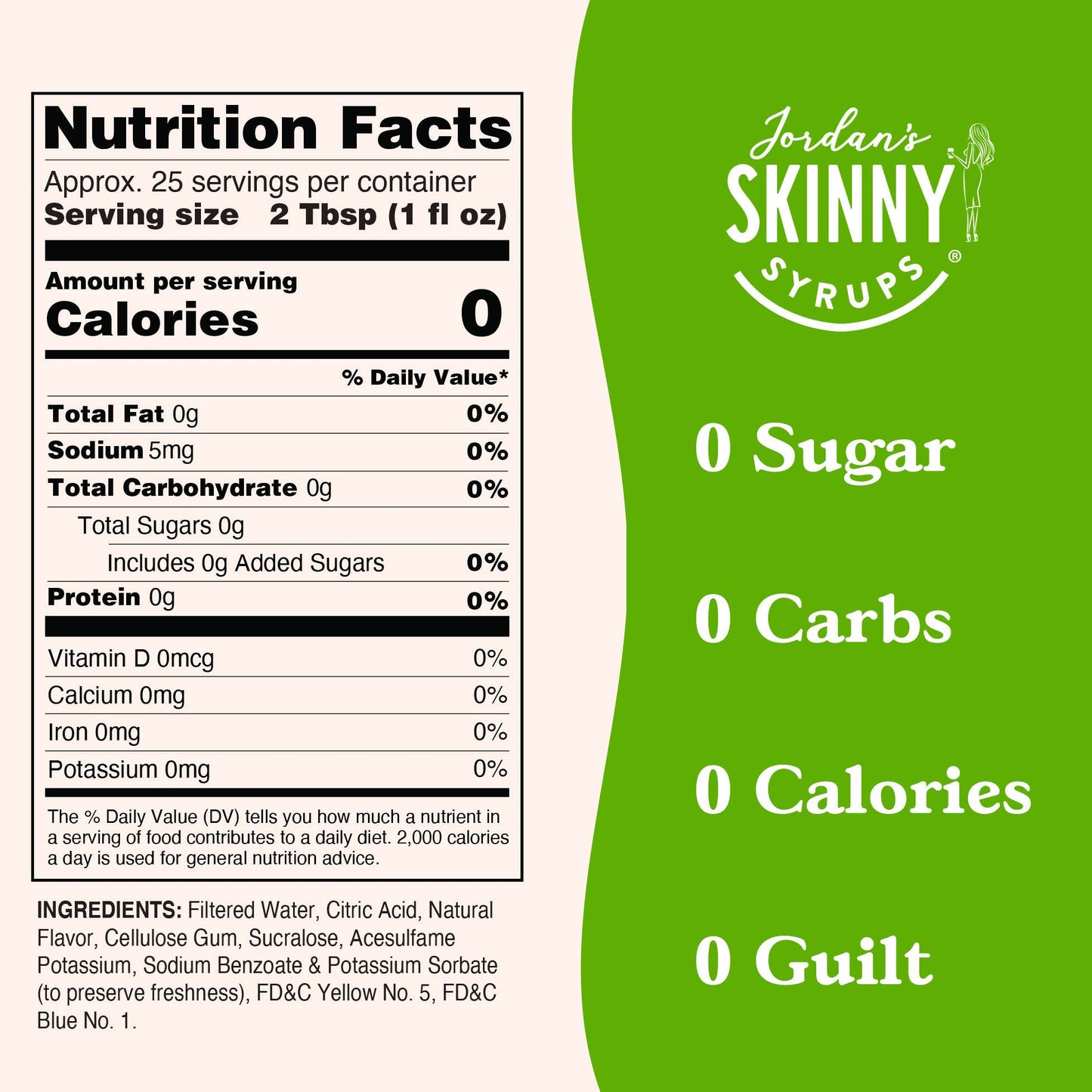 Jordan's Skinny Mixes - Sugar Free Dragon Syrup