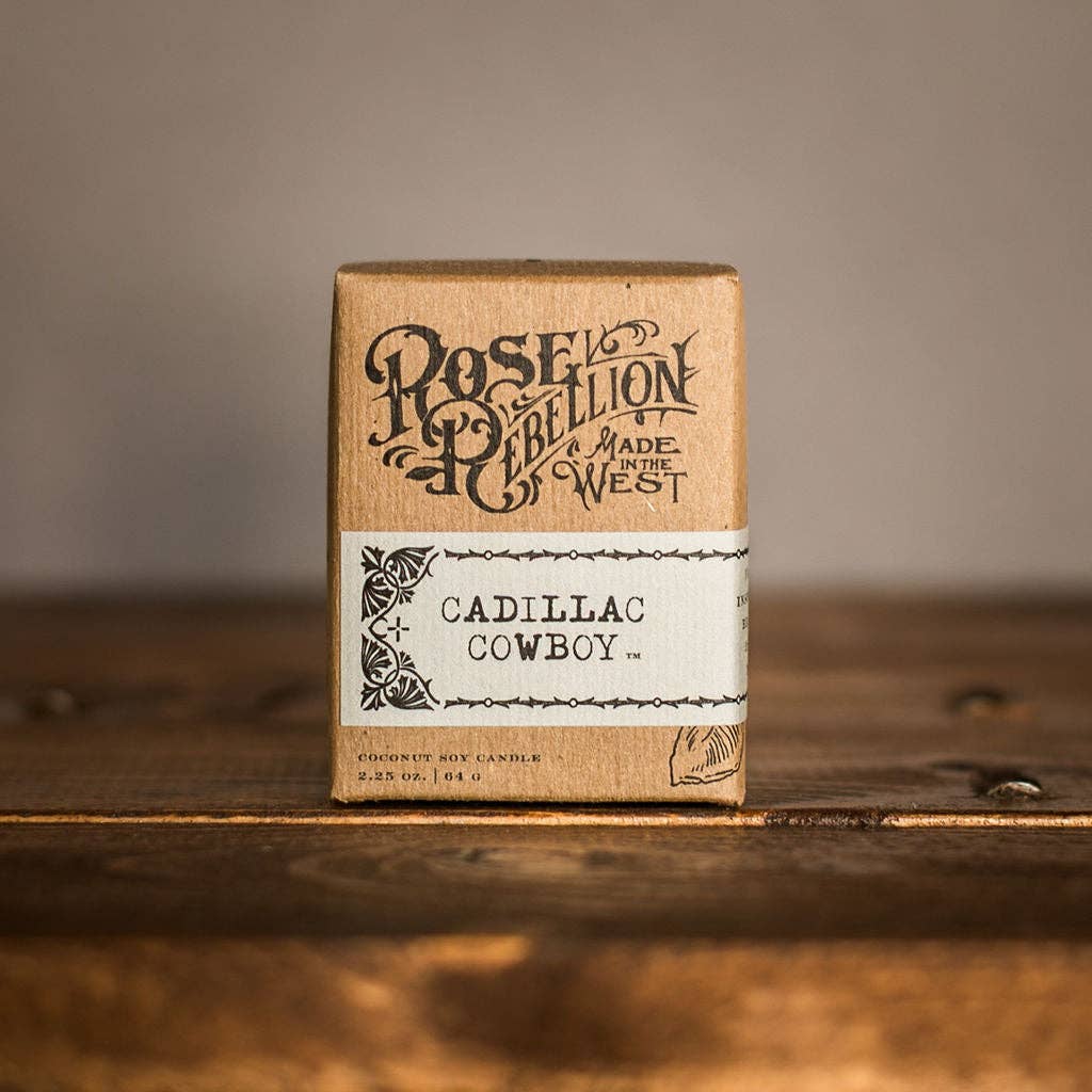 R. Rebellion - Cadillac Cowboy 2 oz. Drifter Candle