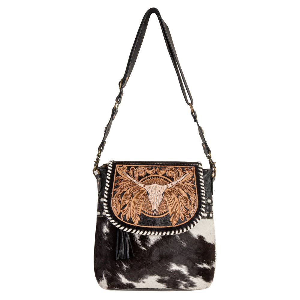 Myra Bag - Spirit Of The Herd HandTooled Bag