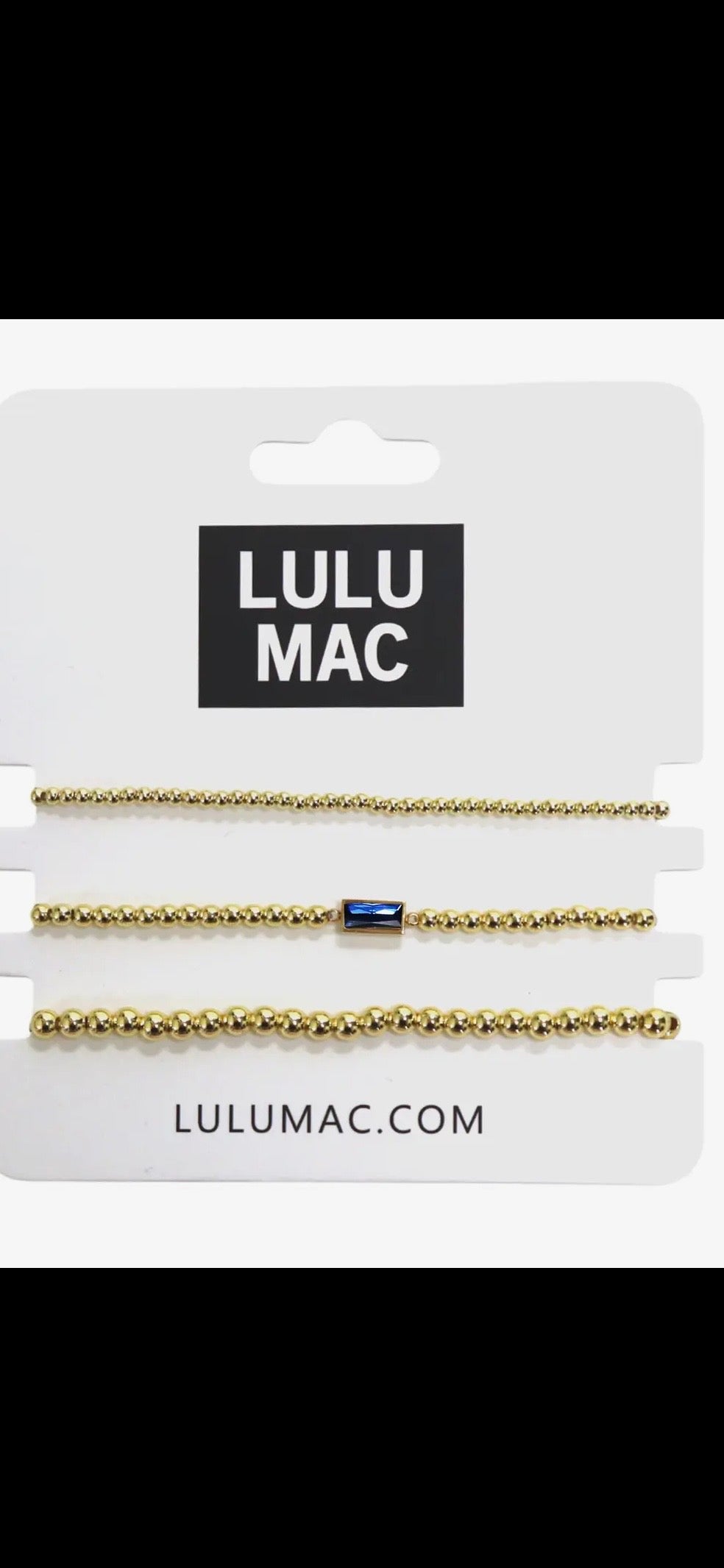 Lulu Mac Birthstone Bracelet