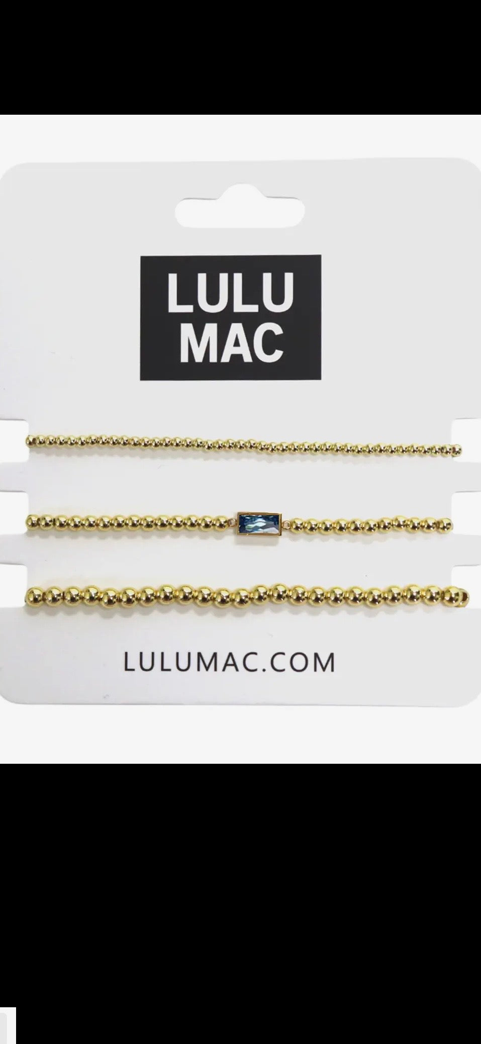 Lulu Mac Birthstone Bracelet