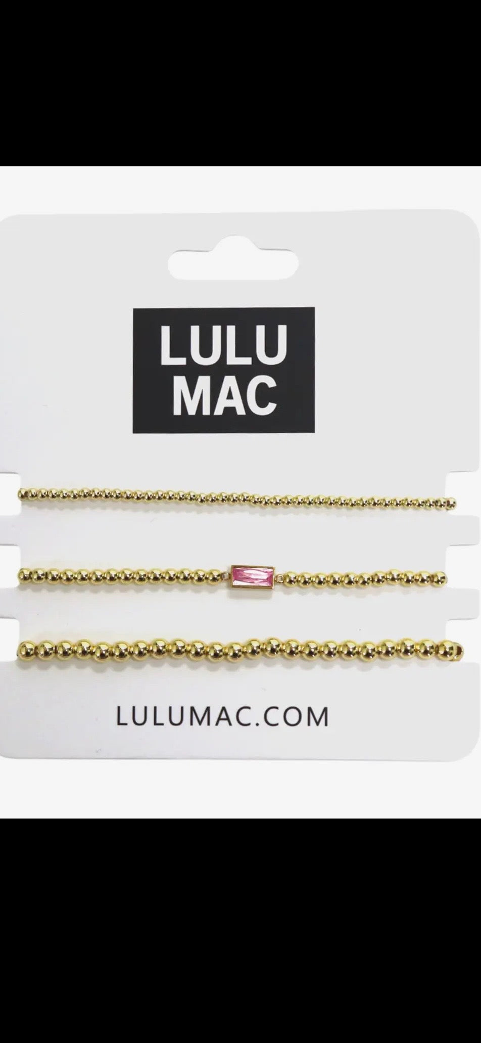 Lulu Mac Birthstone Bracelet
