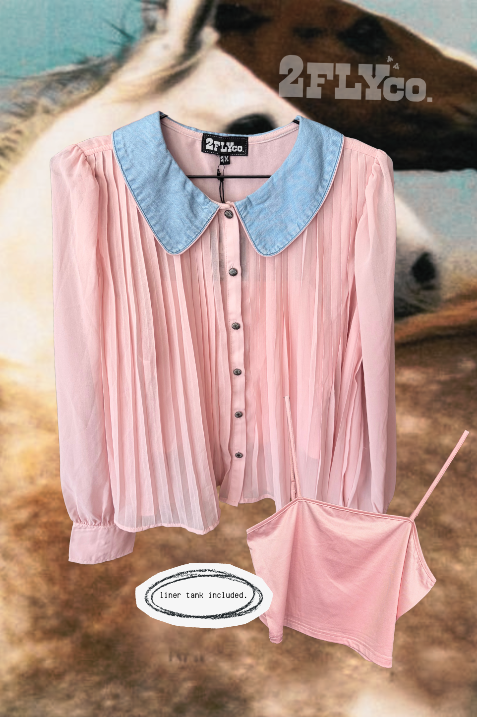 2 Fly Co - DESERT BLOOM *BLUSH