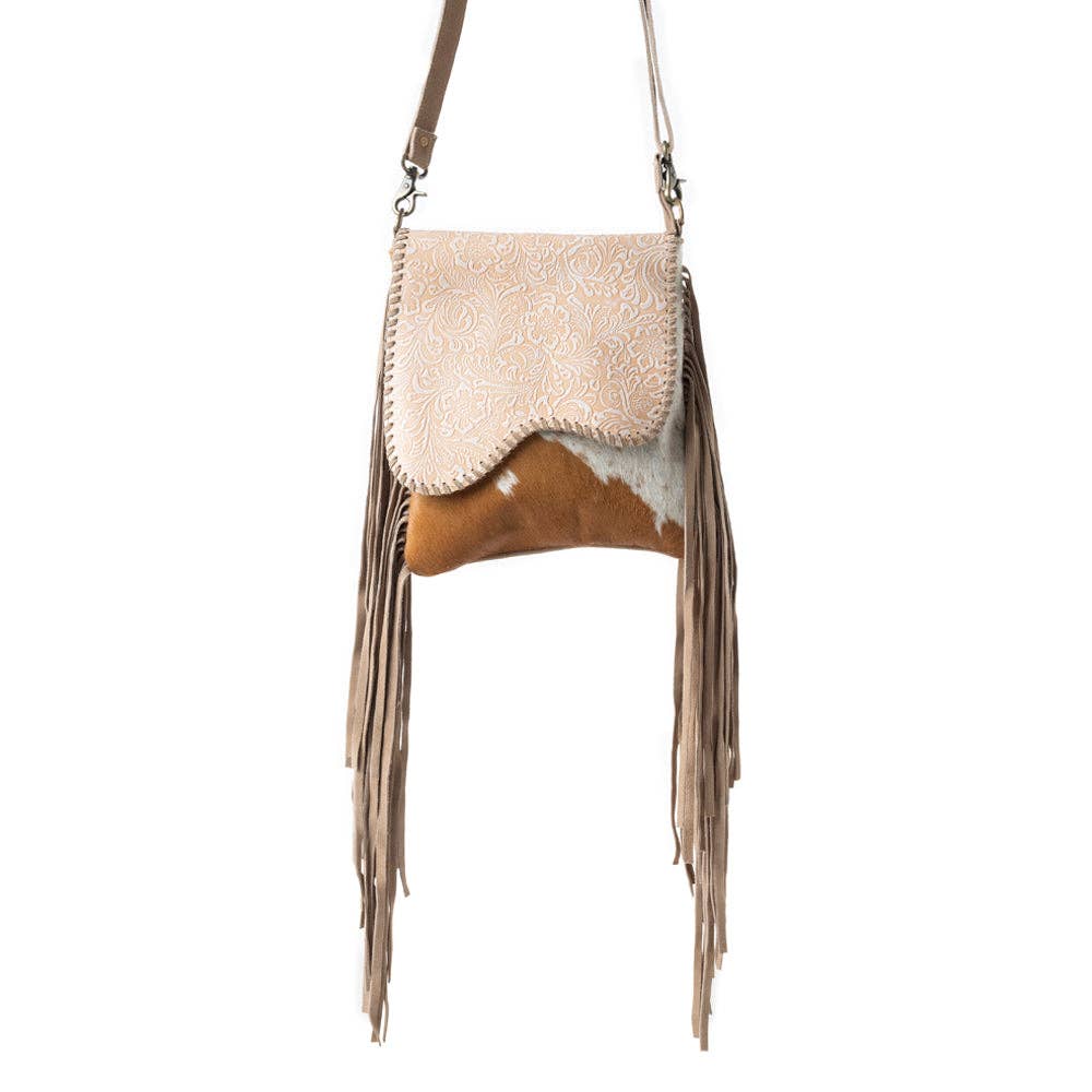 Myra Bag - Western Ember Concealed Carry Bag in Autumn Blaze & Moonlit Ivory