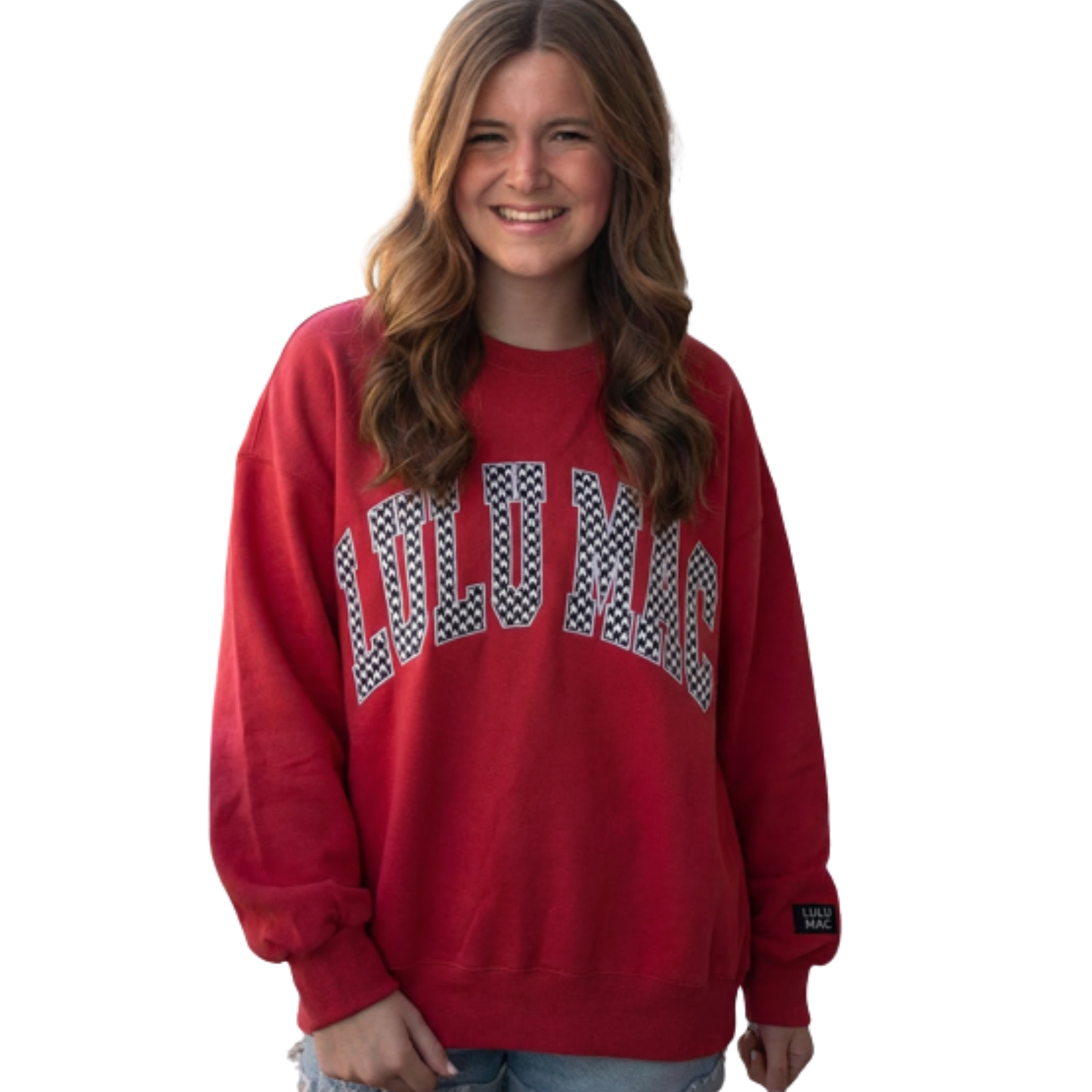 Girlie Girl Originals - LM-SW-1009  Crimson Houndstooth-Stitch