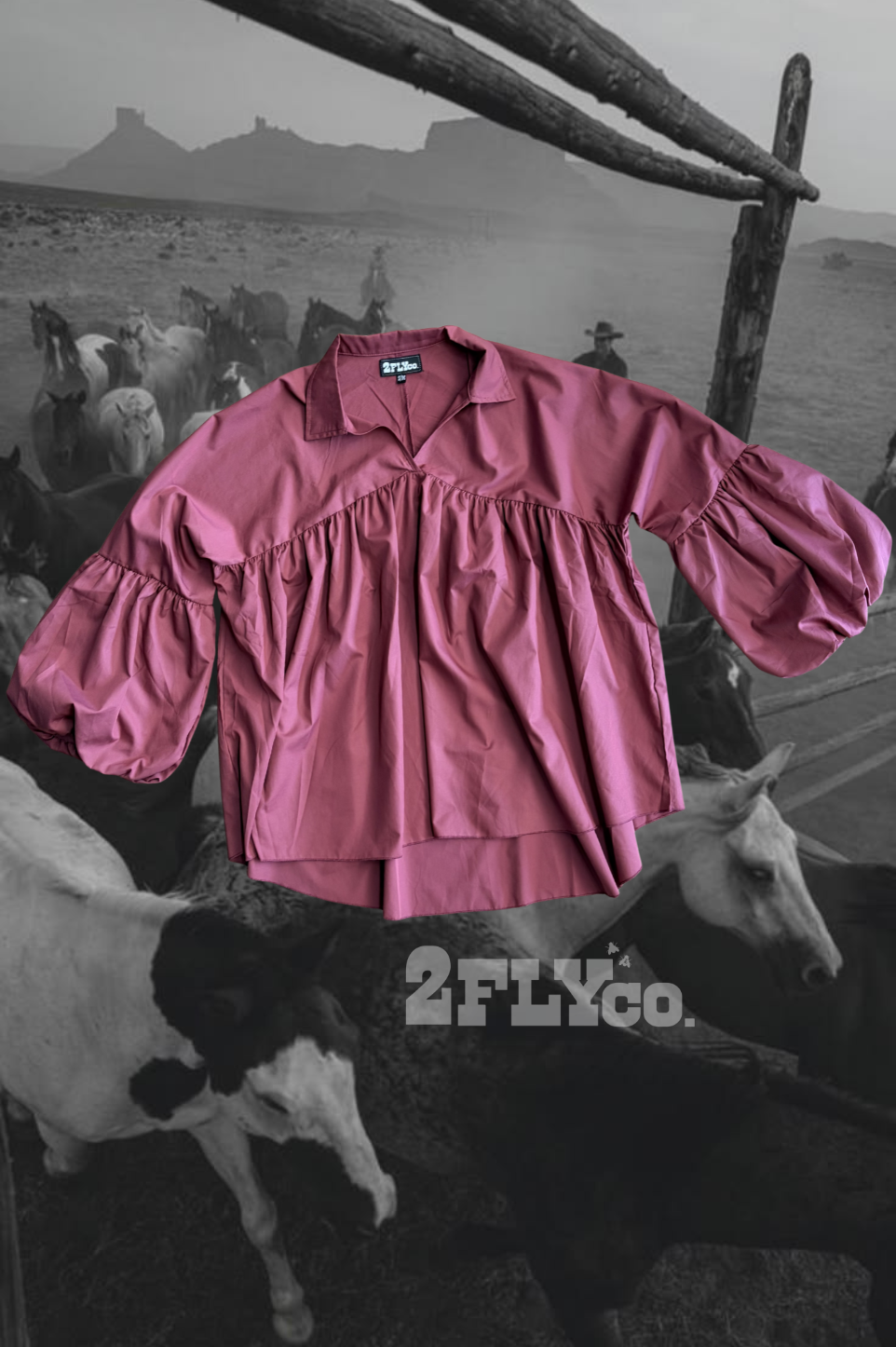 2 Fly Co - THE BRAZOS TOP *WINE