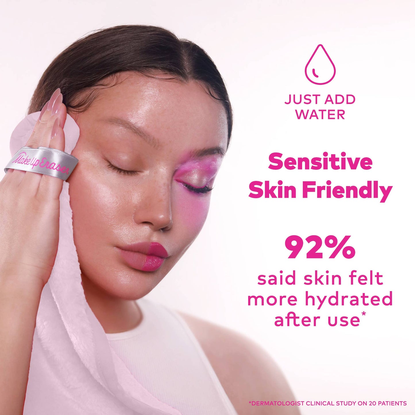 The Original MakeUp Eraser - Silver Infused MakeUp Eraser PRO | Acne Prone Skin