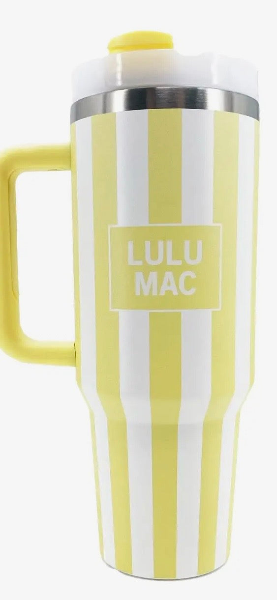 Lulu Mac Yellow Darby 40oz Tumbler