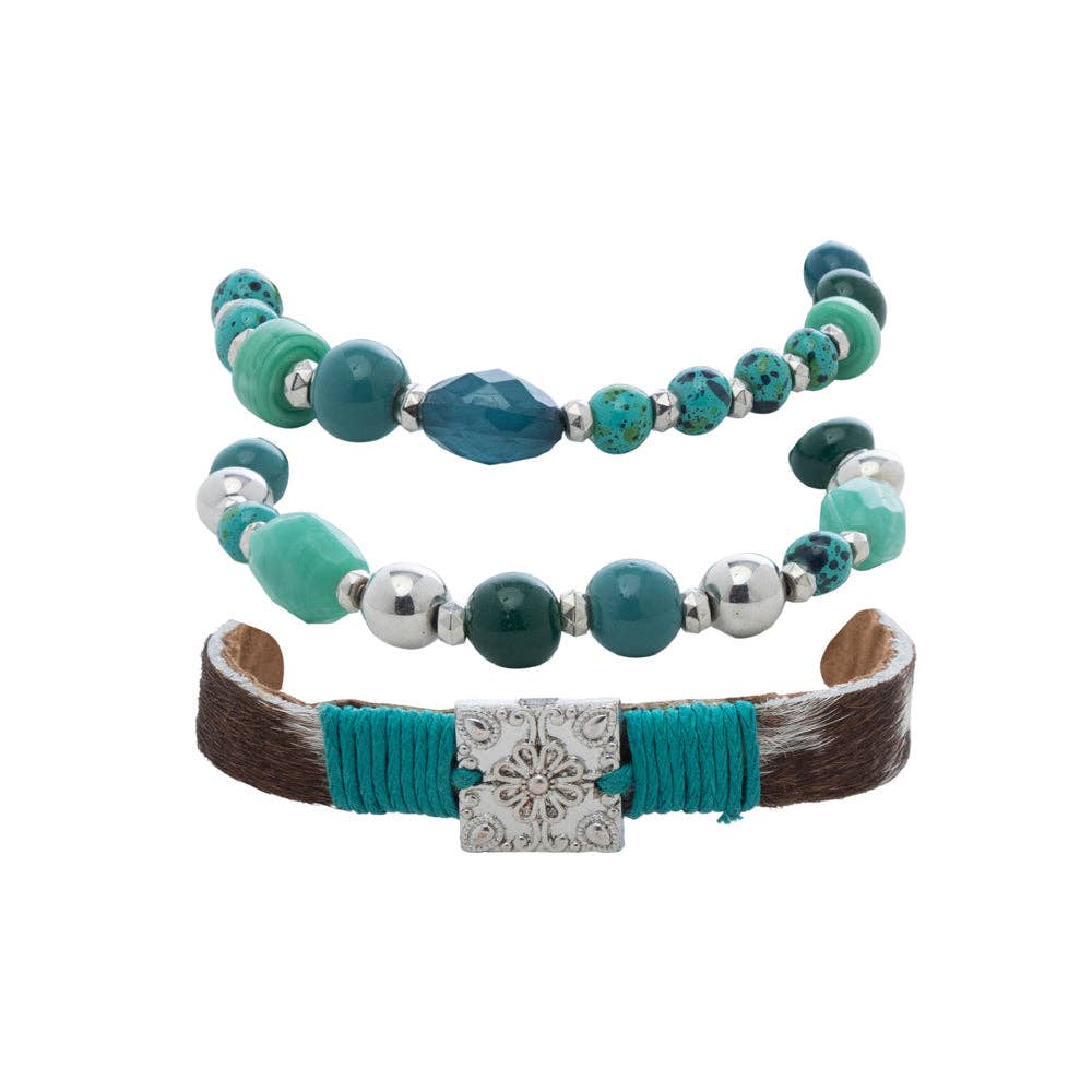 Myra Bag - Elandra Stacked Bracelet