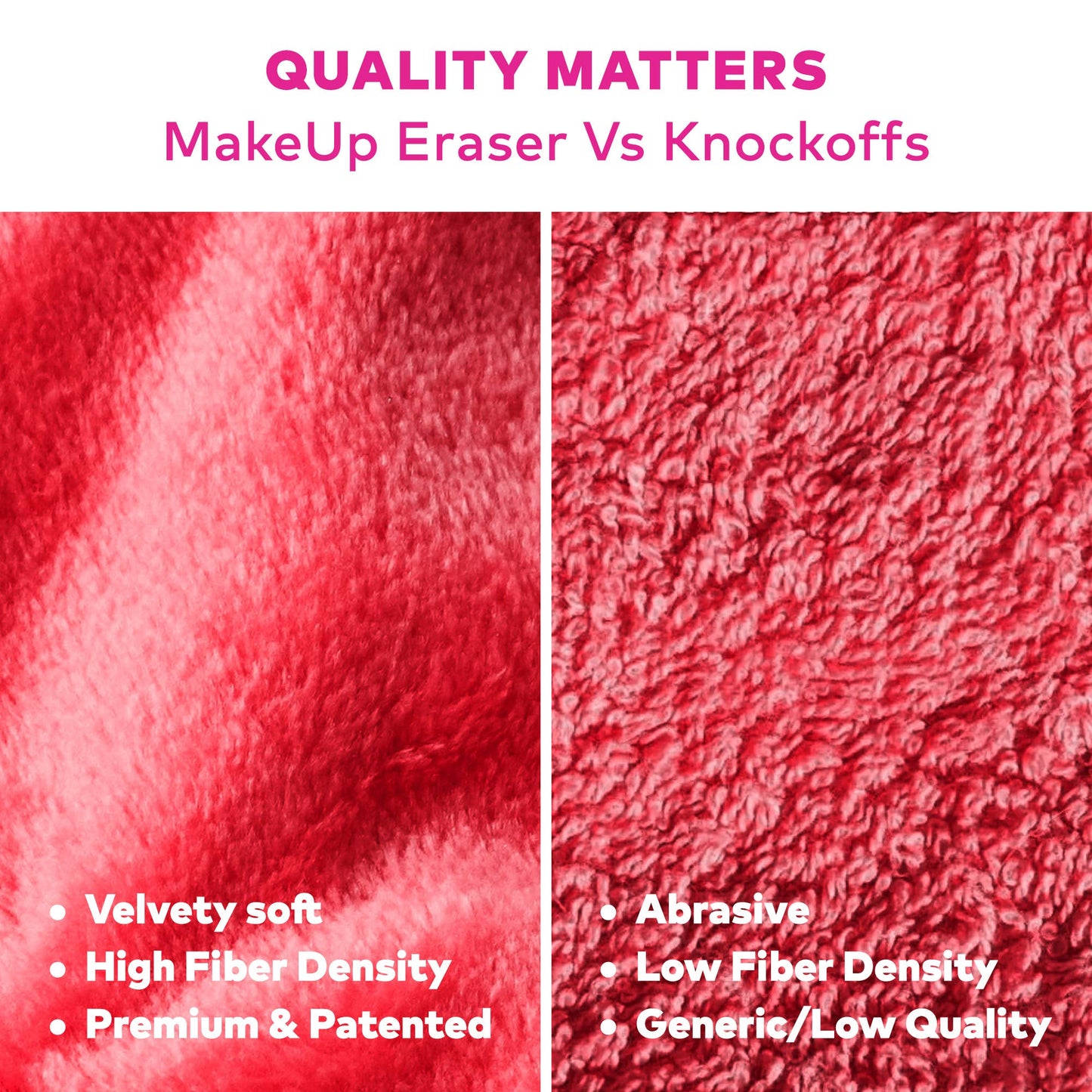 The Original MakeUp Eraser - Love Ruby Red MakeUp Eraser PRO
