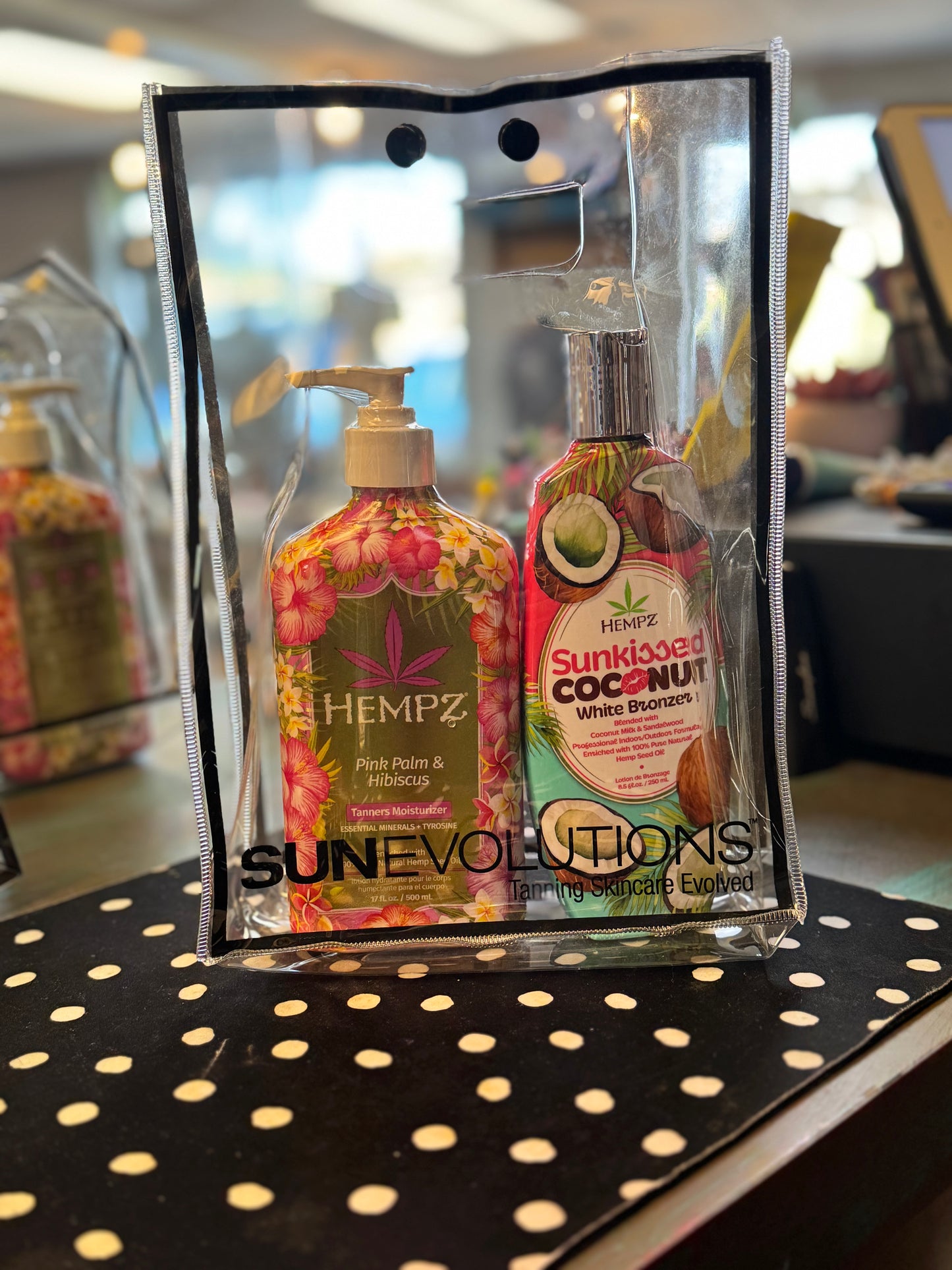 Hempz white bronzer with moisturizer