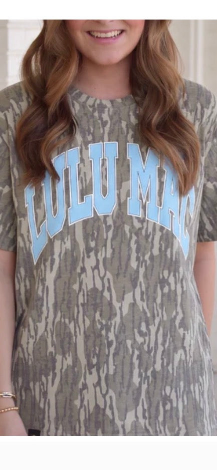 Lulu Mac Bottomland Camo Tee