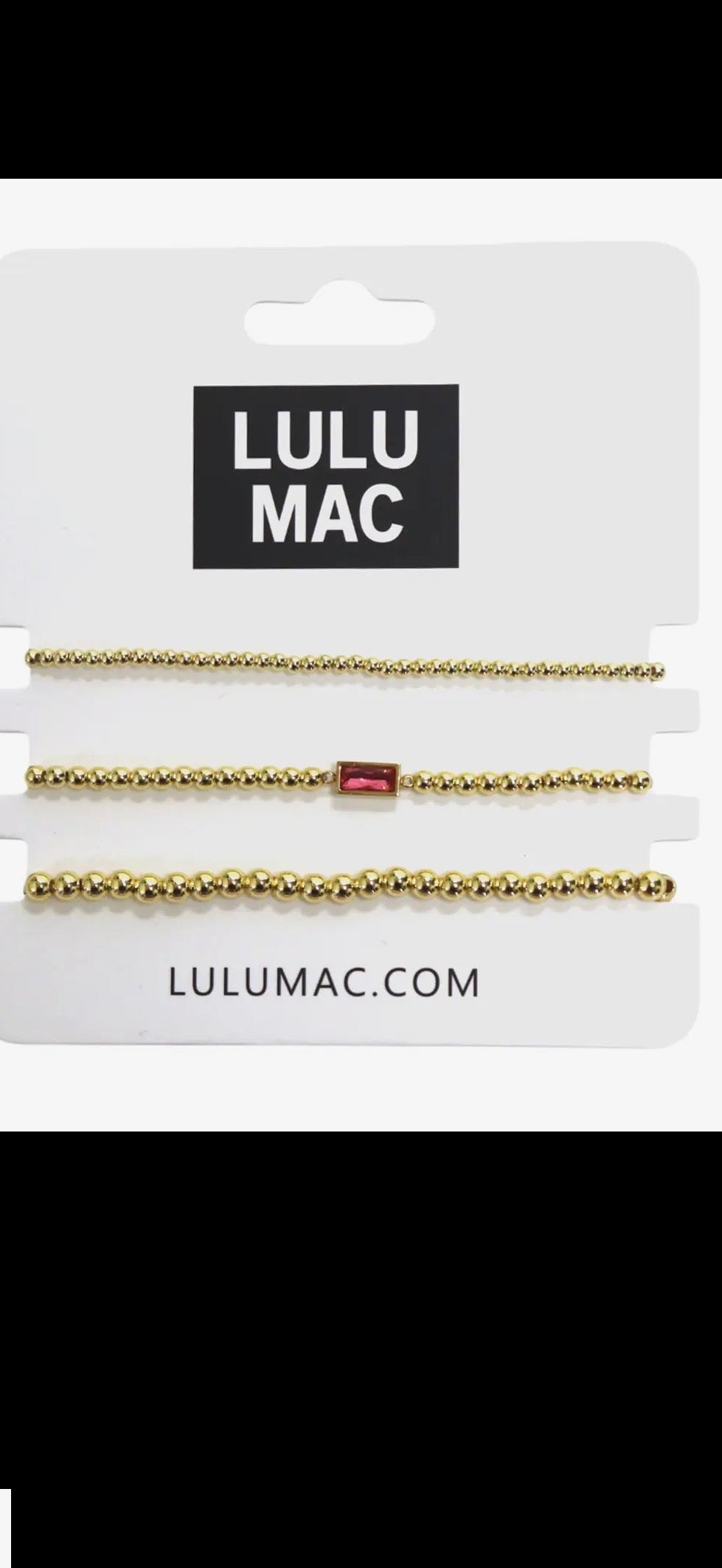Lulu Mac Birthstone Bracelet