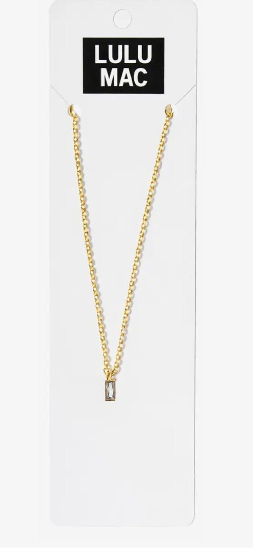 LuLu Mac Birthstone Necklace