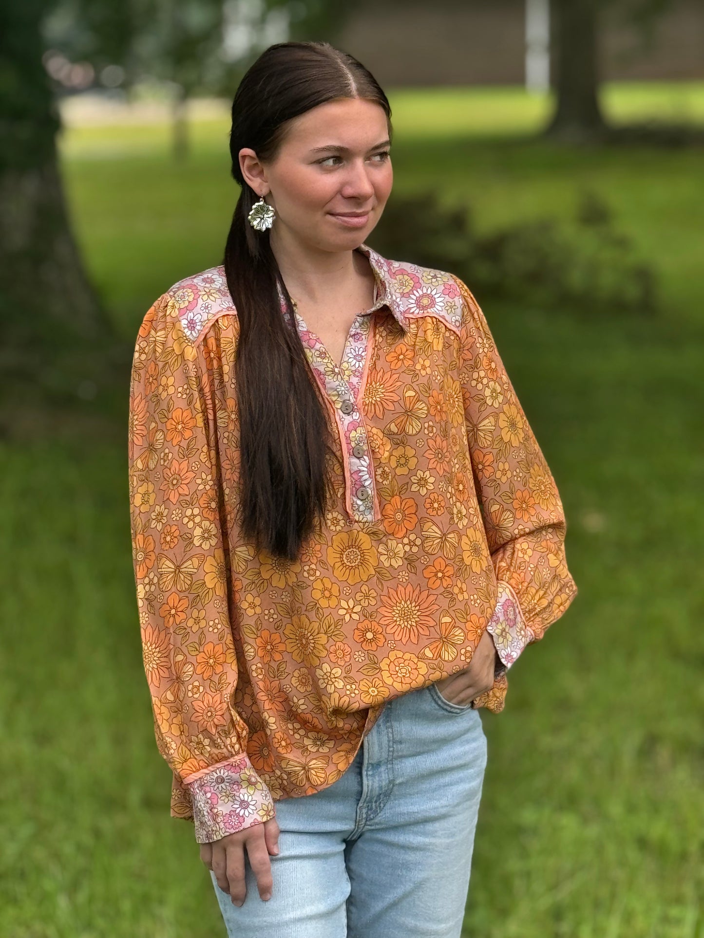 Autumn Garden Top