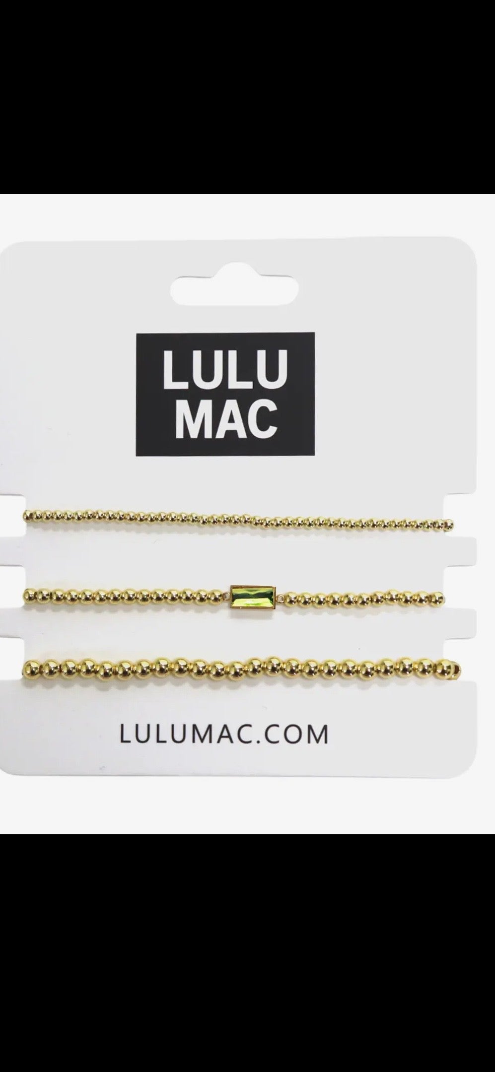Lulu Mac Birthstone Bracelet
