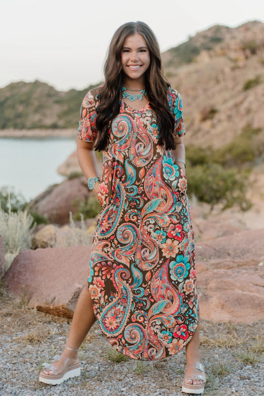Paisley of my heart dress