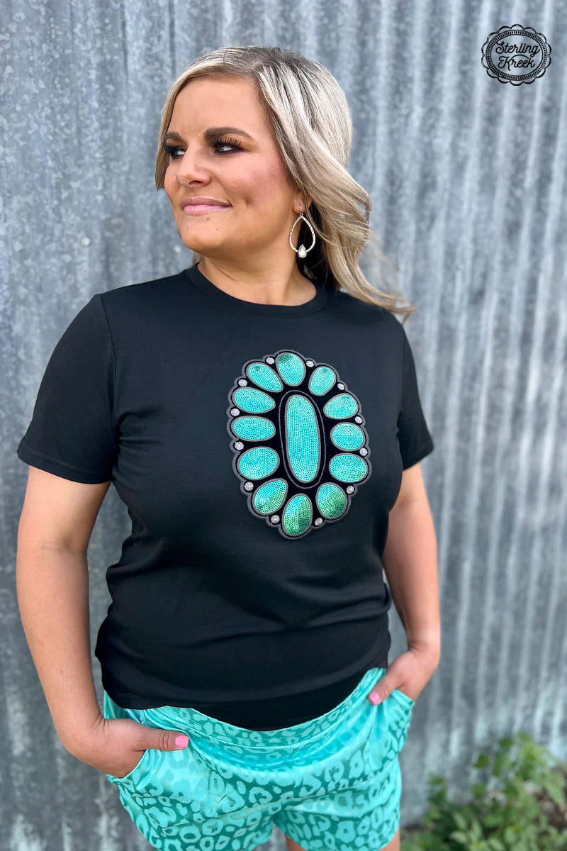 Streets of Turquoise Tee