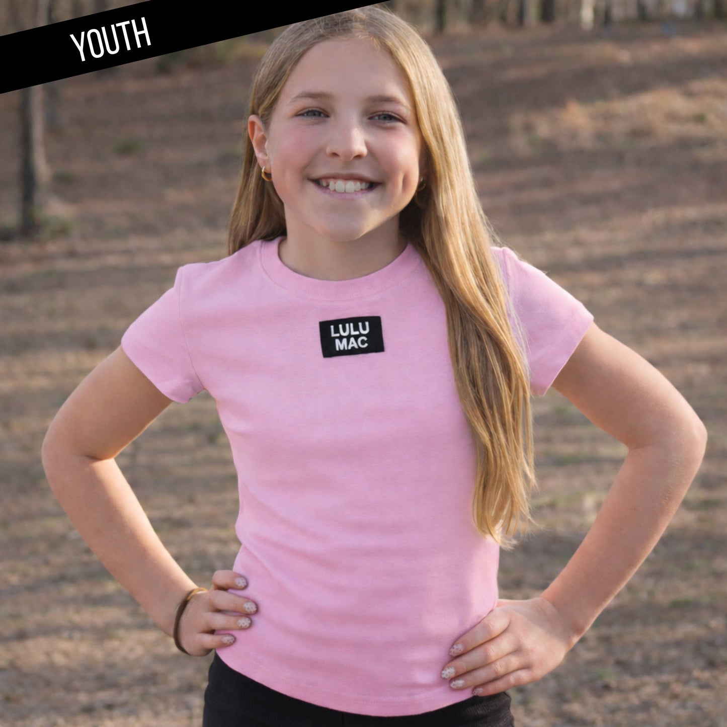 Girlie Girl Originals - KD-TP1000 Kids Baby Doll Top - Light Pink