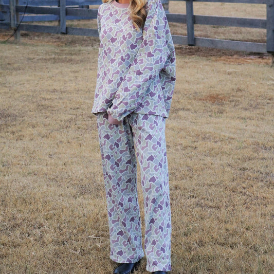 Girlie Girl Originals - LM-WAFFLE PANT-CAMO