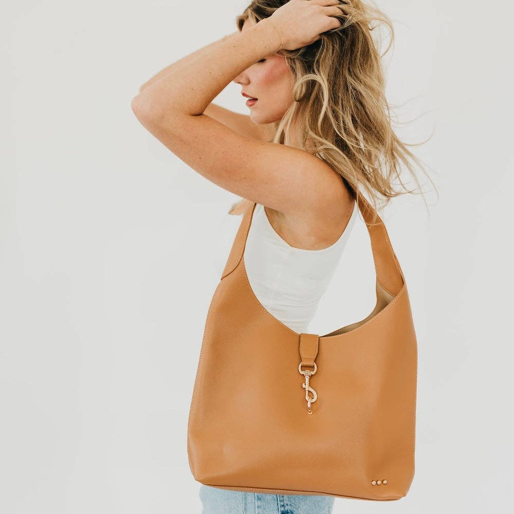 Pretty Simple - Haddie Hobo Vegan Leather Tote