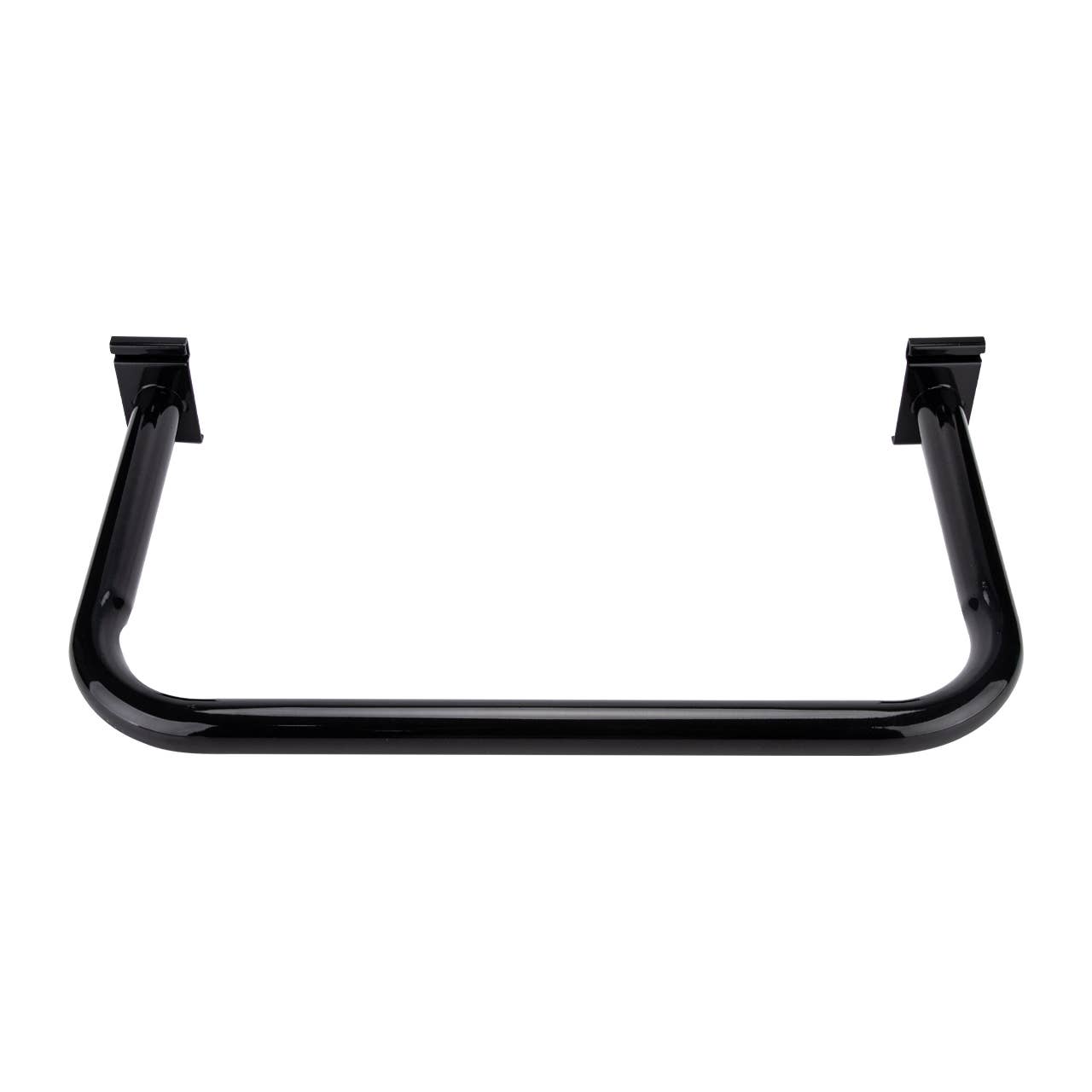 Store Supply Warehouse - Black U-Shaped Hangrail For Wire Grid