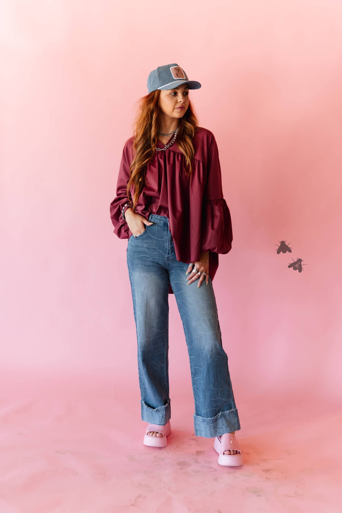 2 Fly Co - THE BRAZOS TOP *WINE
