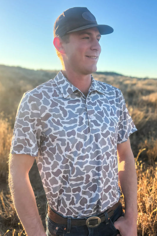 Camo Scout Men's Polo Shirt