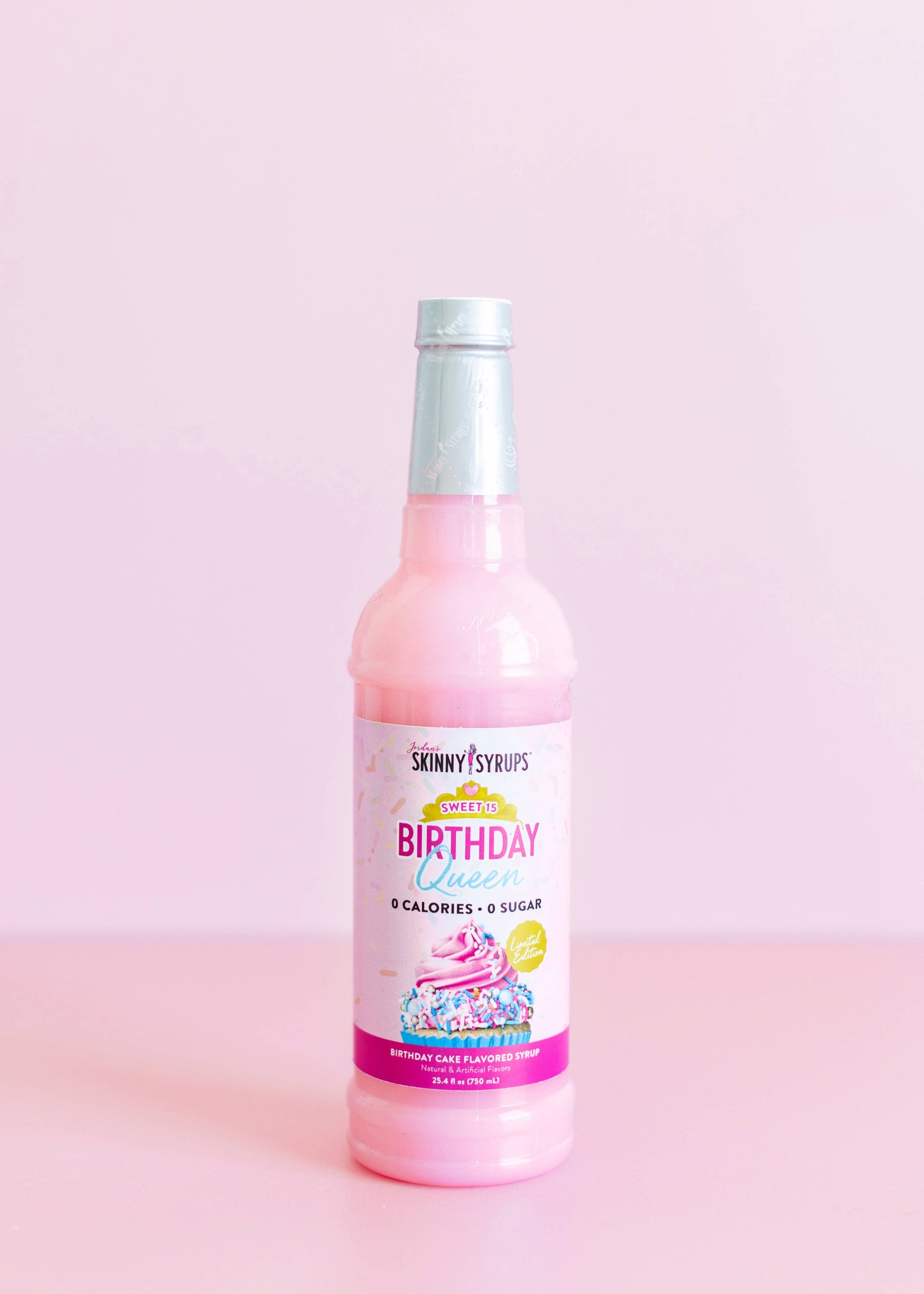 Jordan's Skinny Mixes - Sugar Free Birthday Queen Syrup - A.K.A. Birthday Cake Syrup