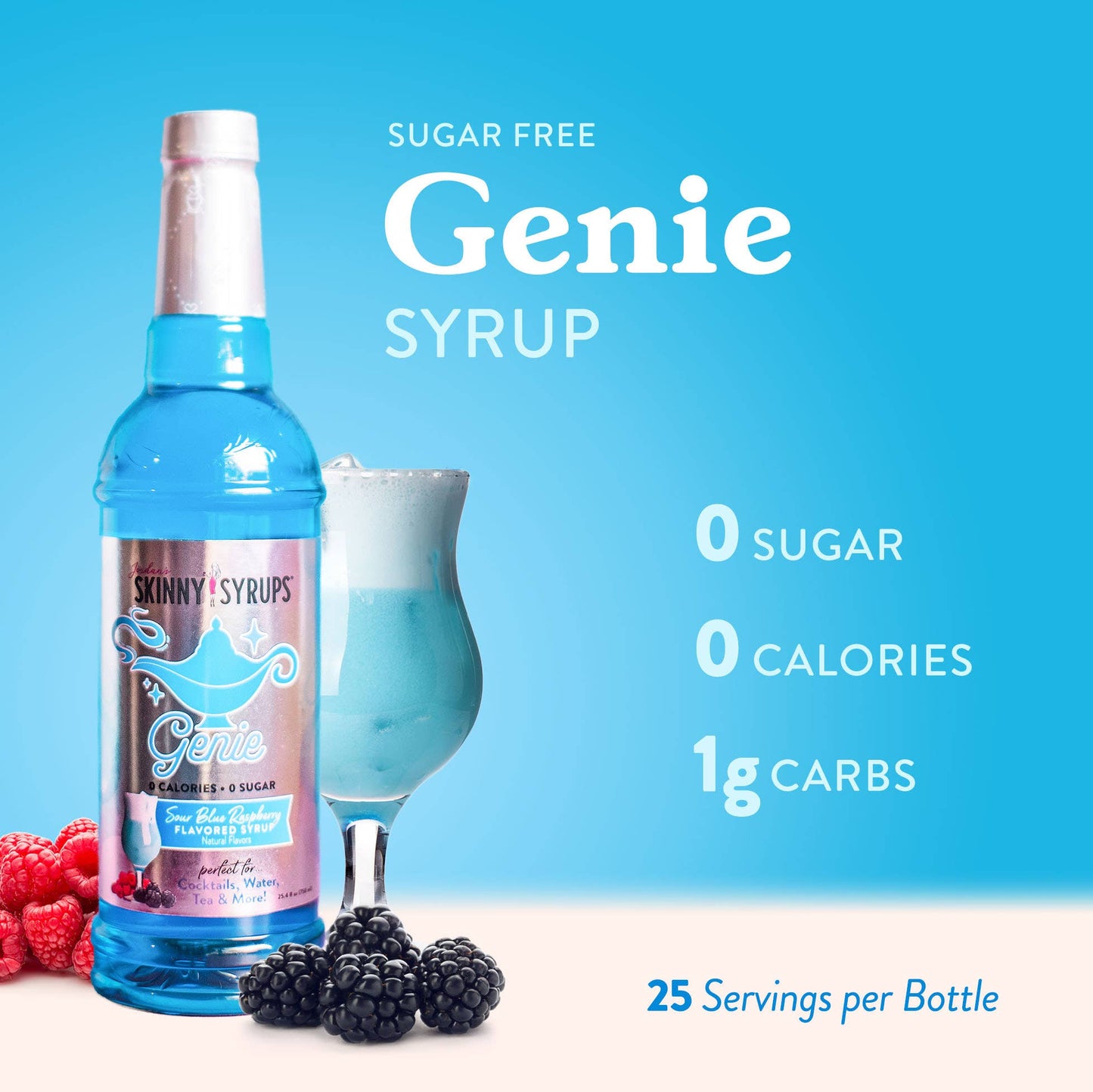 Jordan's Skinny Mixes - Sugar Free Genie Syrup