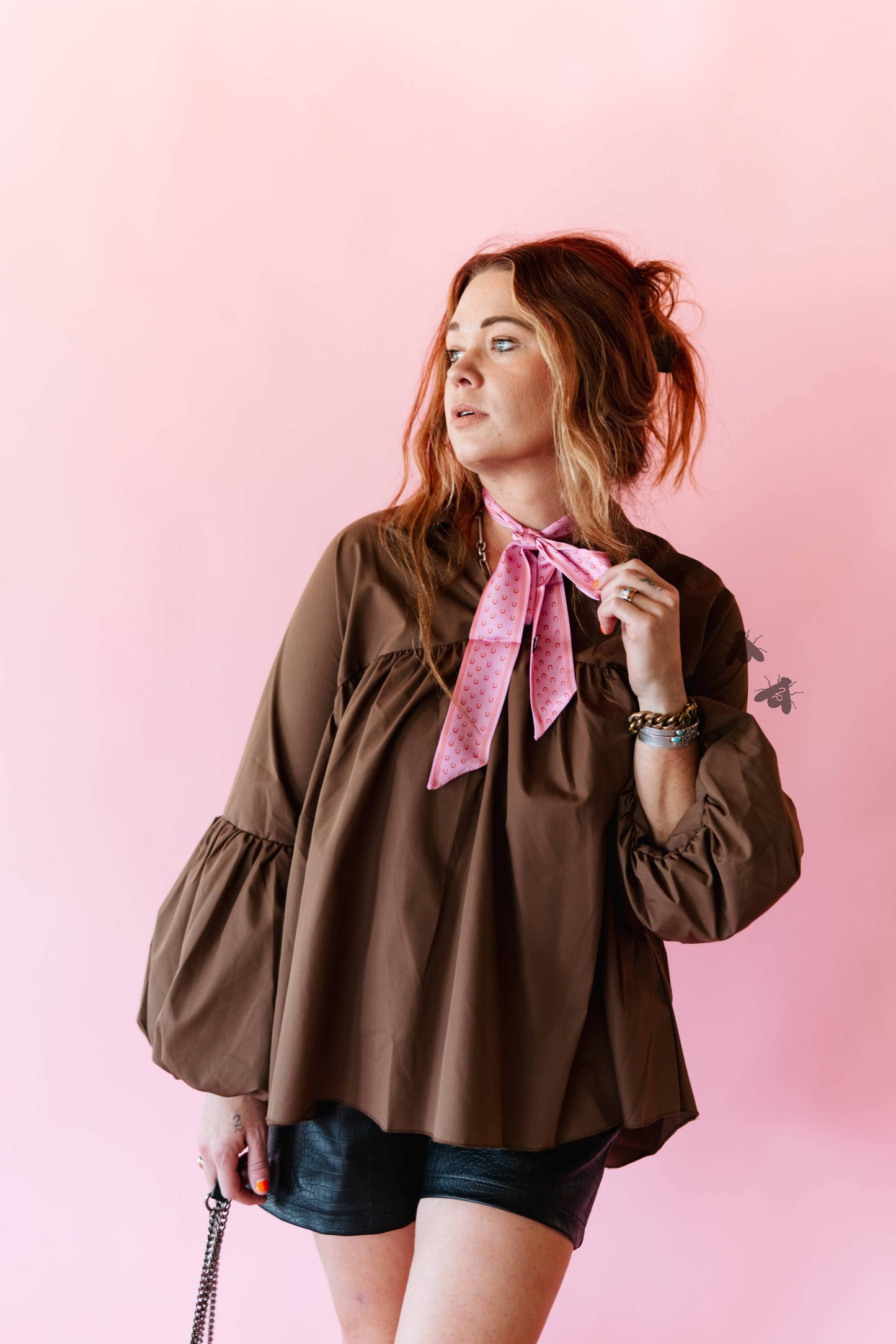 2 Fly Co - THE BRAZOS TOP *MOCHA